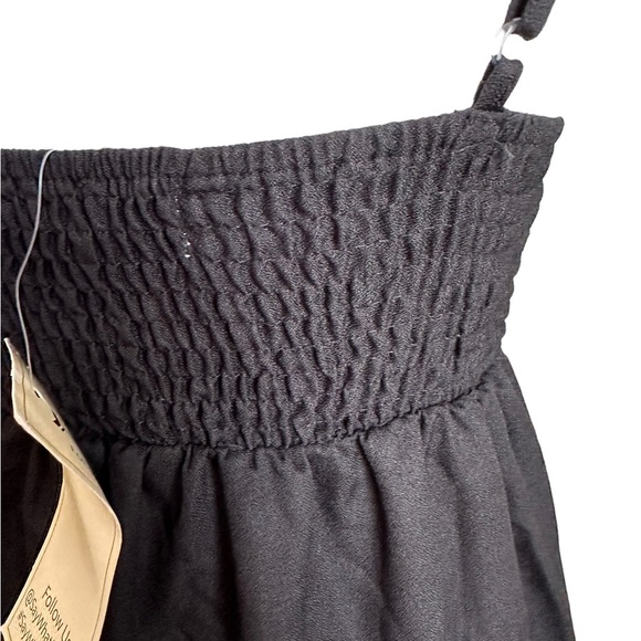 Say What? Black Spaghetti Strap Maxi Dress Size Small - Picture 13 of 16